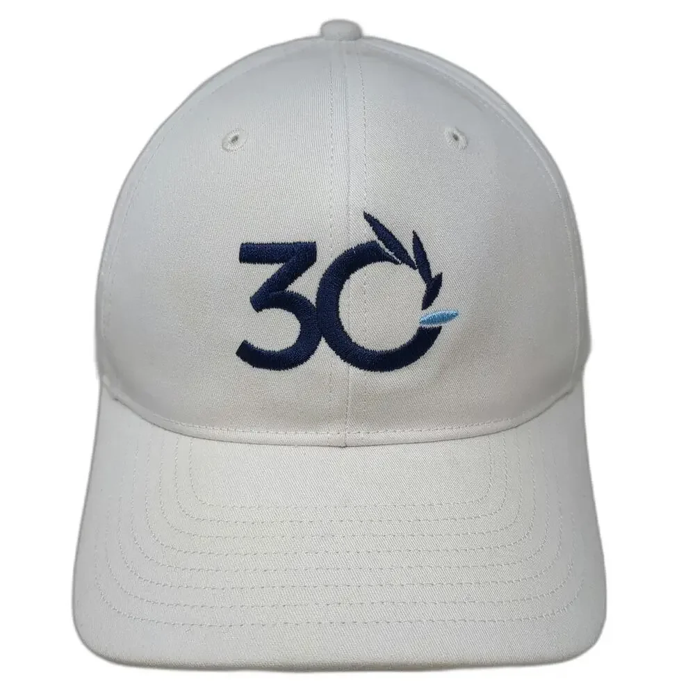 Richardson Snapback White L Idaho Trust Bank 30th Anniversary Hat Embroidered
